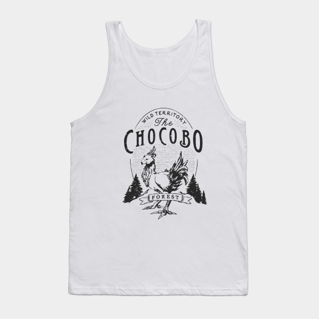Chocobo Forest - Vintage Tank Top by DesignedbyWizards